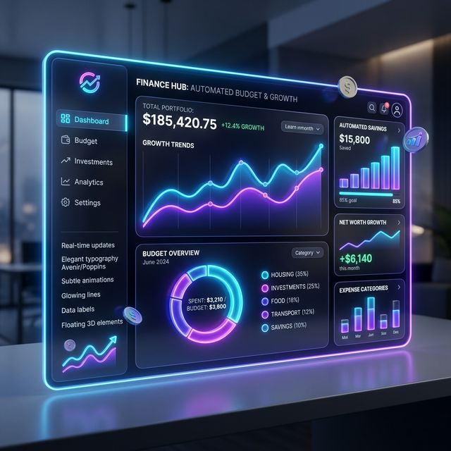 Budget Tracker Graphic